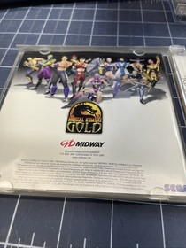 Mortal Kombat Gold Edition (SEGA Dreamcast)complete CIB