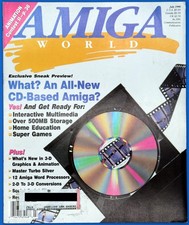 Amiga World Magazine July 1990 Commodore Computer