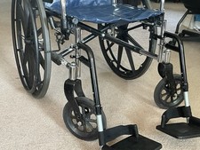 Drive BLS18FBD-ELR Wheelchair - Black/Blue