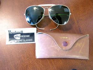 Bausch & Lomb Aviator Bushnell Impact Resistant Shooting Glasses