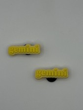 Zodiac Astrology Horoscope For Crocs Shoe Charms Jibbitz - 2 Pieces