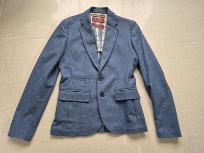 Andy Richardson Jackett Sakko Slim Fit rauchblau 48 / M