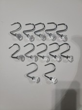 Decorative Shower Curtain hooks