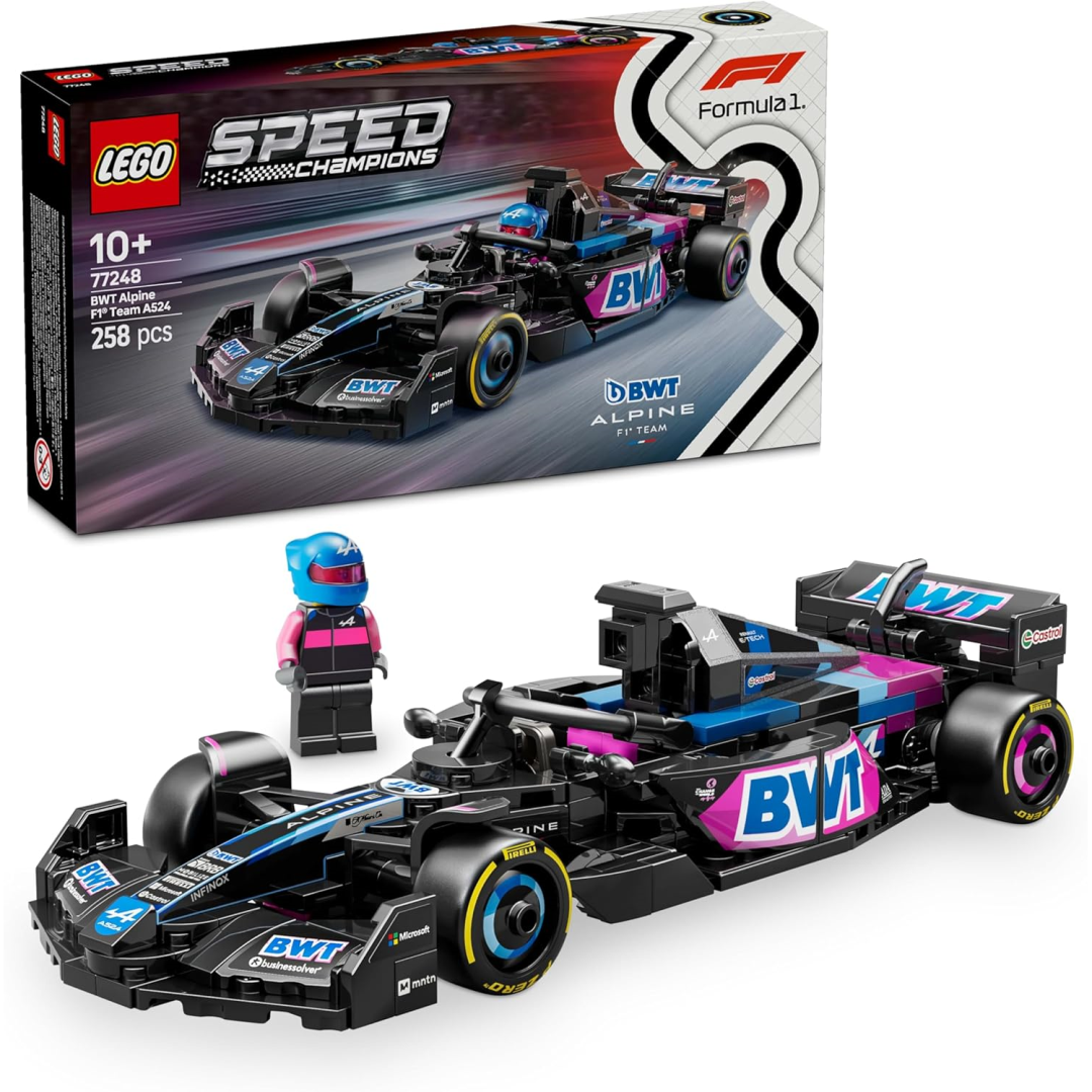 Lego - BWT Alpine F1 Team A524 Race Car 77248 - 258 Pieces - Boys 10+ - Image 6