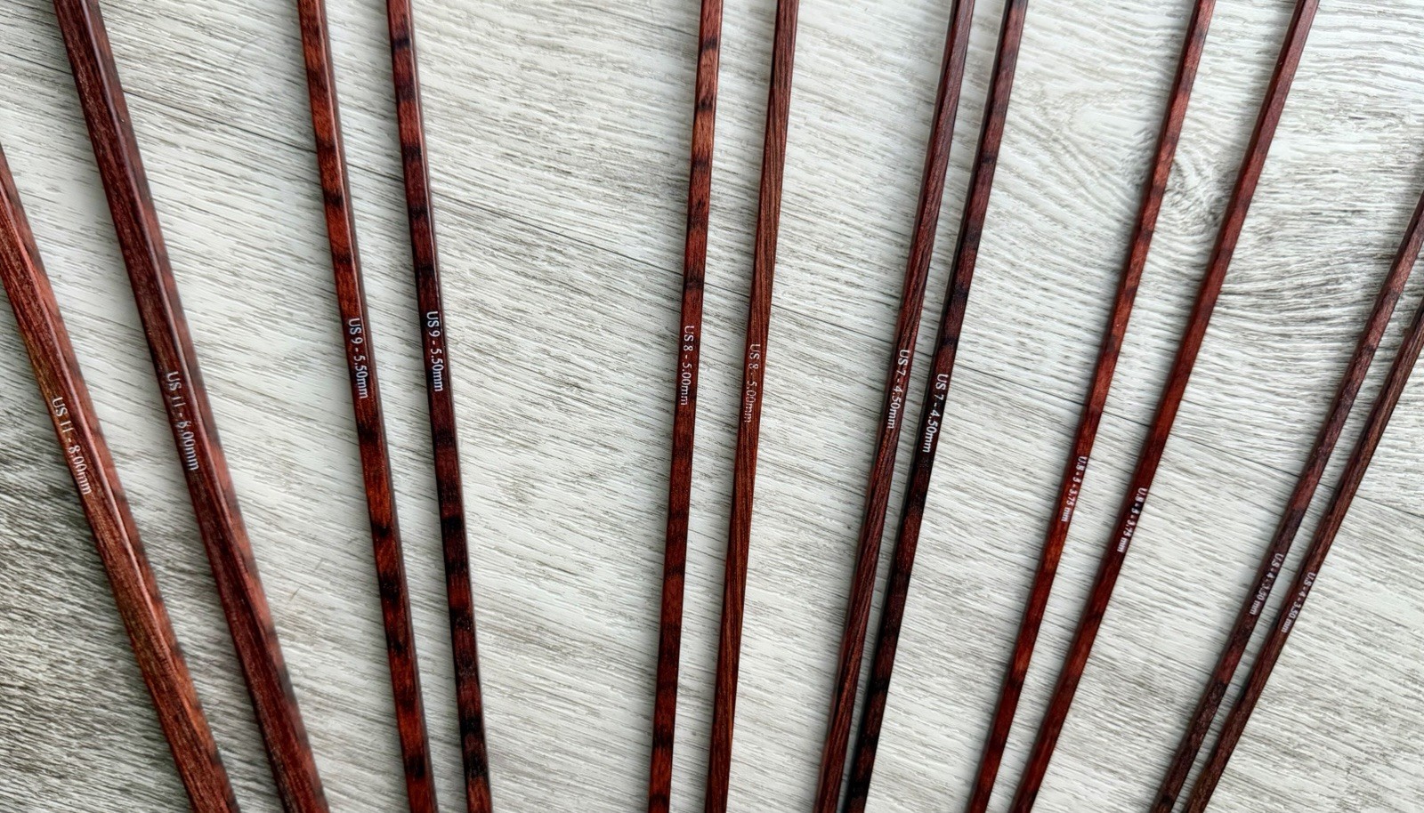 Knitters Pride Cubics Square Knitting Needle Set (Wood Circular Set) + Straights