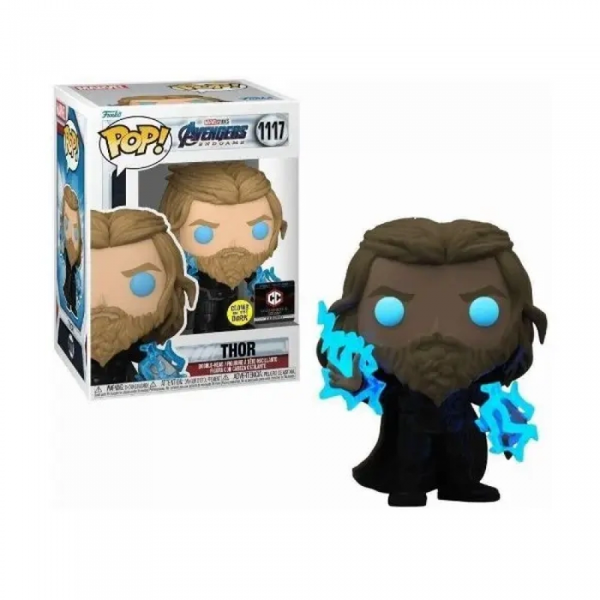 Funko Pop! Exklusive Gitd Thor Avengers Endgame Marvel Figur-image
