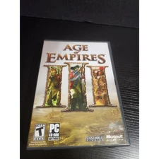 Age of Empires III PC CD ROM Complete Microsoft Ensemble Studios