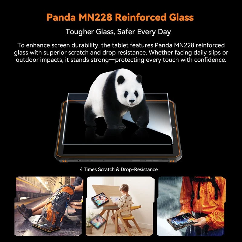 4G Blackview Active 5 Rugged Tablet PC Android 15 Smartphone Waterproof Global - Image 4 of 4