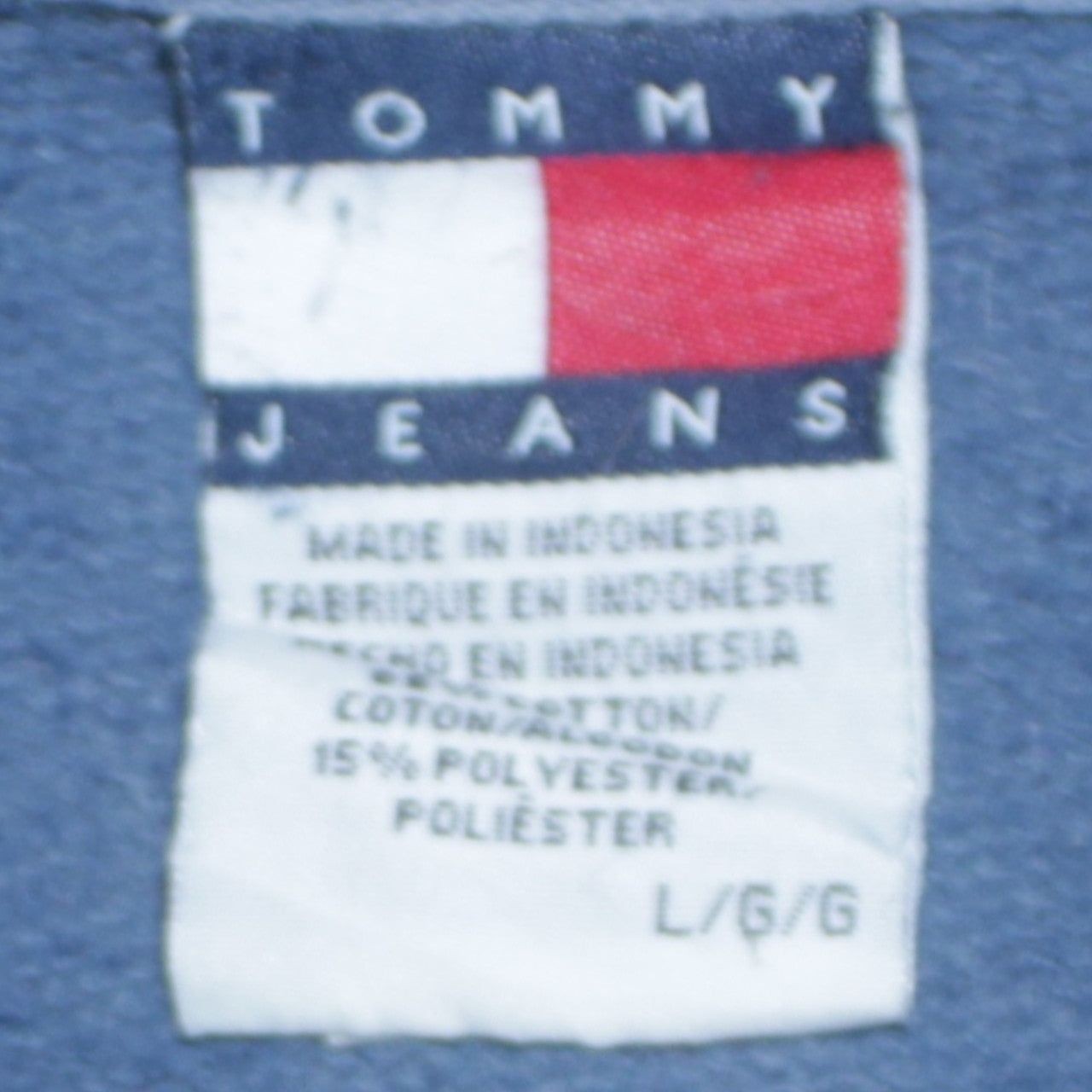 Tommy Jeans Blue Hoodie Mens L image 7