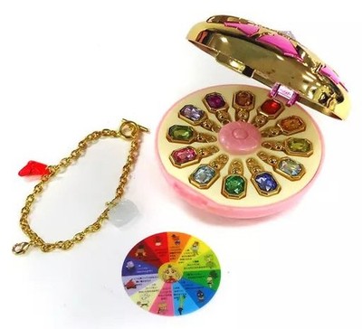 Bandai Yume no Crayon Kingdom Magical Perfume Bottle Jewelry Compact Used