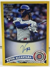 2025 Topps Archives 2011 Fan Favorites #11FFA-KA Kevin Alcantara /50 (RC,AU)