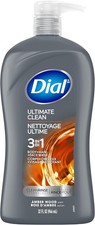  Free Duty Tax Dial Men 3in1 Body, Hair and Face Wash, Ultimate Clean, 32 F