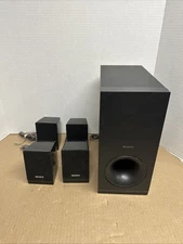 Sony 5 Speaker Home Theater System SS-TS121 Subwoofer SS-WS121 FREE SHIPPING