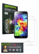 Samsung Galaxy S5 Tempered Glass Screen Protector 2 Pack - 2.5D Round Edge, 9H