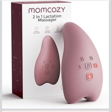 Momcozy Warming Lactation Massager 2-in-1, Soft Breast Massager - Brand New