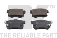NK Bremsbelagsatz, Scheibenbremse 222651 FüR Honda