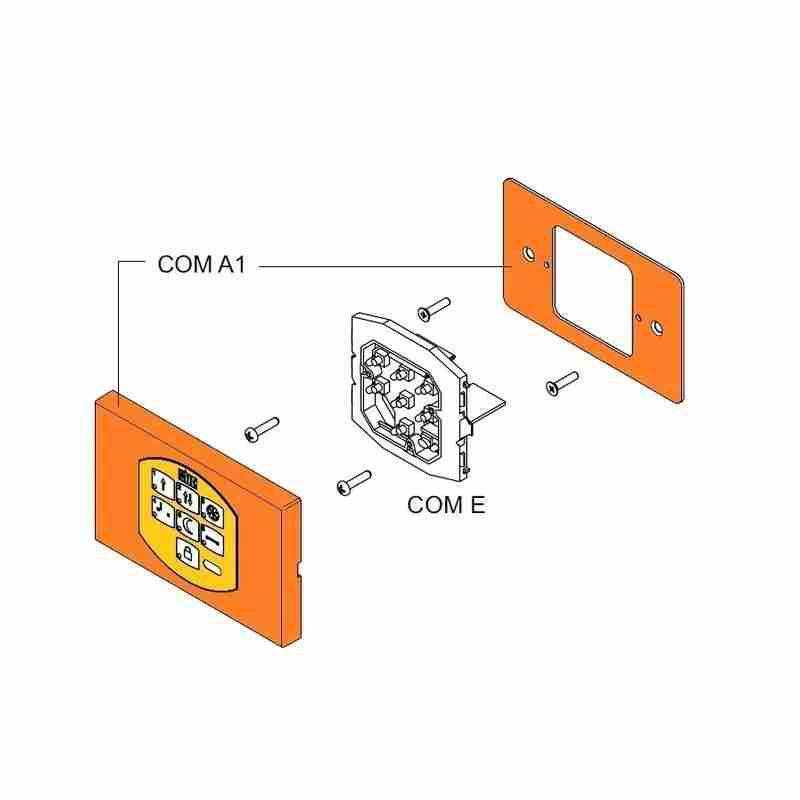 Scheda Tecnica Commutatore Comer-EL 6COMJ1R - 2 Posizioni Originale