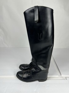Bond Bottes Effingham 1000M Femme, Noir, Taille 9 E, Tige 18 Pouces, à Enfiler