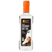 Organic Coconut MCT Oil Energy Boost Keto C8 C10 Gluten Free 16.9 o