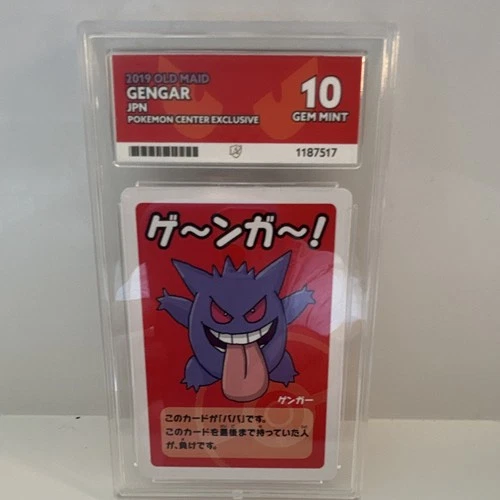 The Pokémon Company Gengar 2019 Old Maid Pokémon Center Exclusive ACE 10 JP