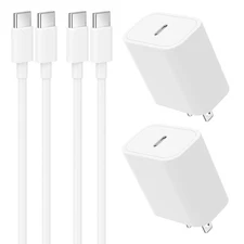 45W USB C Charger for iPhone 17 16 15 Fast Charging，Type c 2 Pack 