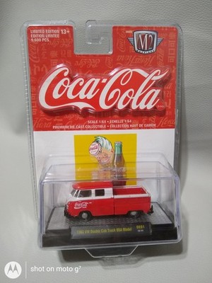 M2 Machines   Coca Cola   1960 VW Double Cab Truck USA Model DE01 18-44 