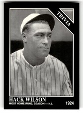 Hack Wilson 1992 Conlon Collection TSN New York Giants #585
