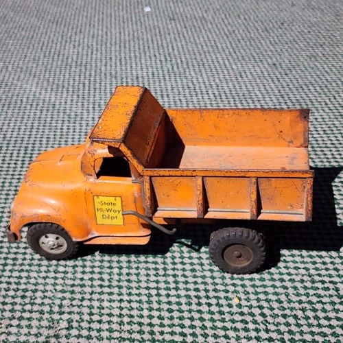 Vintage 1957 Tonka State Hi-Way Dept DUMP TRUCK