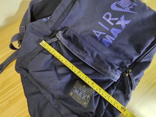 Nike Air Max Blue Backpack School Bag Gym Rucksack. Big Logo And Hologram. - Picture 18 of 19