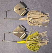 2 ~5/8 oz  Buzzbaits Current River B&T Planer Head ~Mixed Colors See Below