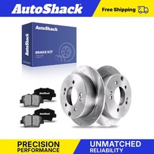 Rear Brake Rotors Ceramic Pads for 2010 2011 2012 2013 Kia Soul 1.6L 2.0L