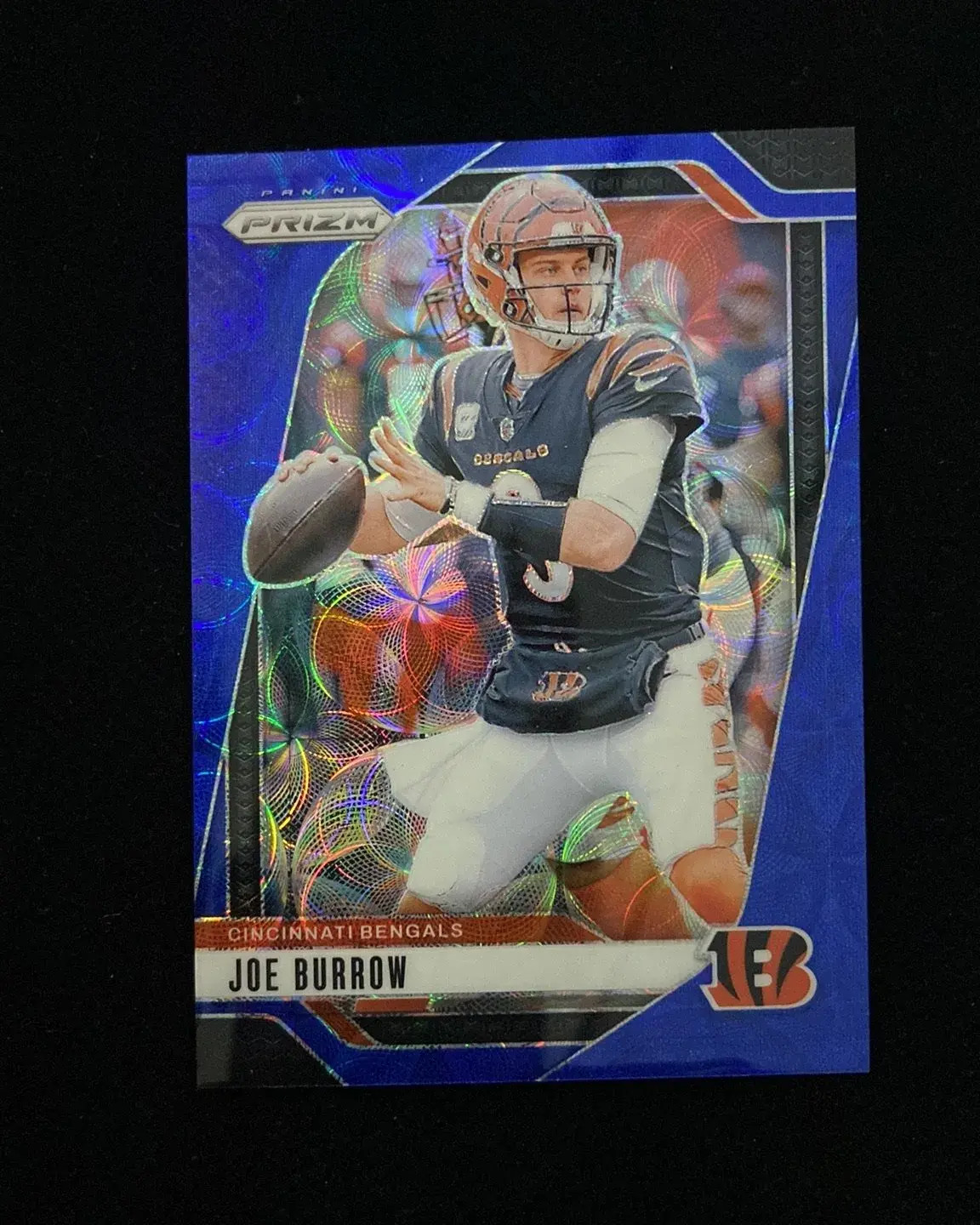 2024 Panini Prizm Blue Scope #55 Joe Burrow 2/14 Bengals AK001