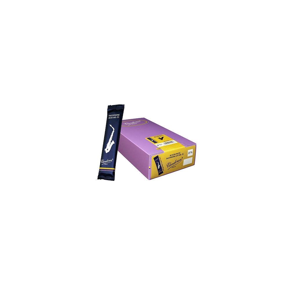 Vandoren Alto Sax Traditional Reed Box of 50 3.5 Box of 50