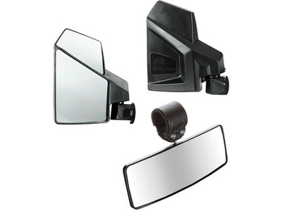 Kolpin UTV Side and Rear Mirror Combo