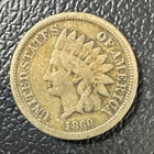 1860 CN INDIAN HEAD CENT PENNY G/VG - Exact COIN