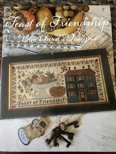 Feast Of Friendship Cross Stitch Pattern