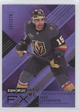 2021-22 Upper Deck Synergy FX Rookies Purple 237/275 Jake Leschyshyn #FXR-JL lk8