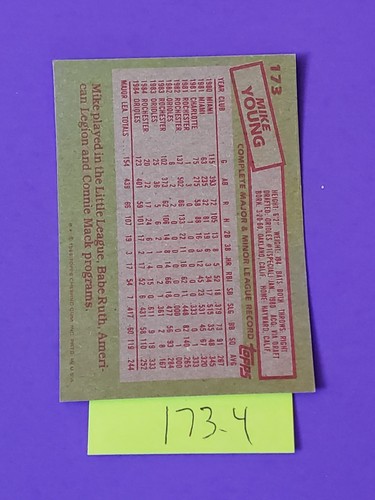 1985 TOPPS BASEBALL TRADING CARD 126-270 YOU PICK FREE SHIPPING 50% OFF 2+ - Bild 175 von 495