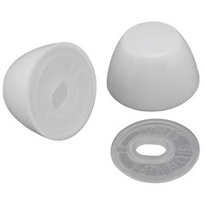 RELIABILT White Toilet bolt caps