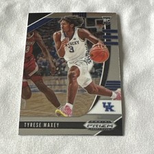 2020 Panini Prizm Draft Picks Tyrese Maxey Rookie RC #14 76ers Wildcats 