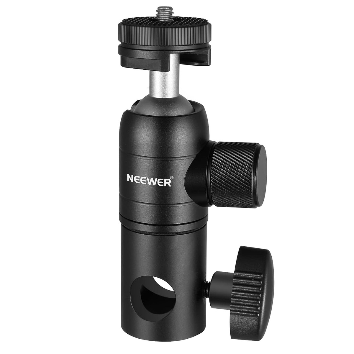 NEEWER Light Stand Adapter with Cold Shoe & 1/4