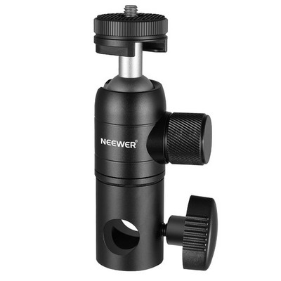 NEEWER Light Stand Adapter with Cold Shoe & 1/4'' Screw for Camera Monitor Light