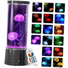 Jellyfish Lamp, Jellyfish Night Aquarium Tank Night Light 17 12 Inch Black