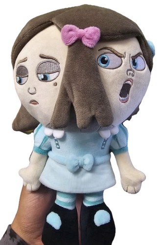Makeship Clara & MIA Buhalmet Conjoined Twins Limited Edition Plüschanhänger Staubbeutel