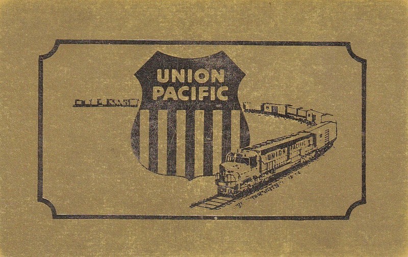 Railroad Collectibles-Union Pacific Railroad UPRR-22A c1970-Swap Single Card