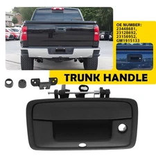 Tailgate 2014 For Handle GMC 2015 Sierra 3500 1500 2500 Camera with Hole Keyhole