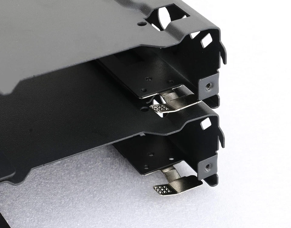 Phanteks - Stackable 3.5" HDD Bracket Duo Pack Cases PH-HDDKT_03,Black Black  - Image 3 of 4