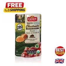 Low Fat, 150g Organic Roasted Chestnuts - Perfect for Cooking & Snacking