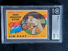 1960 TOPPS #136 JIM KAAT