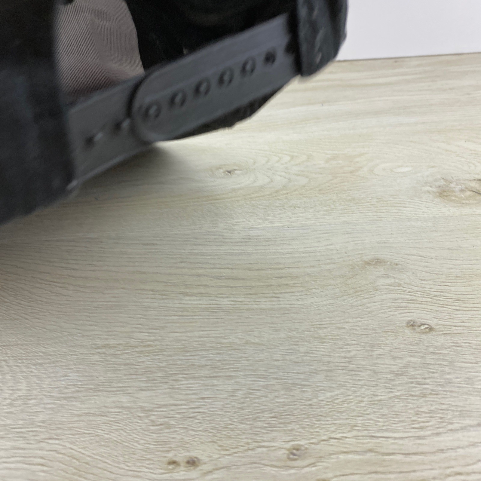 Plain Black Hat Solid Black Adjustable Adult Size… - image 6